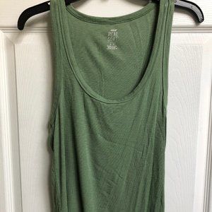 Aerie Real Soft Green Tank Size XL